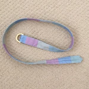 Vineyard vines patchwork belt